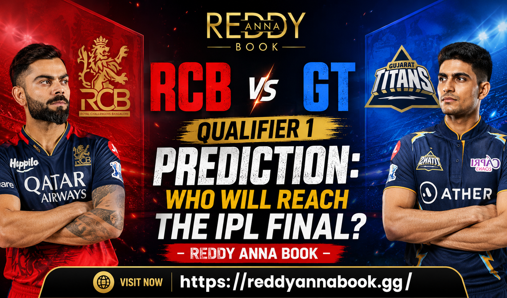 RCB vs GT Qualifier 1 Prediction