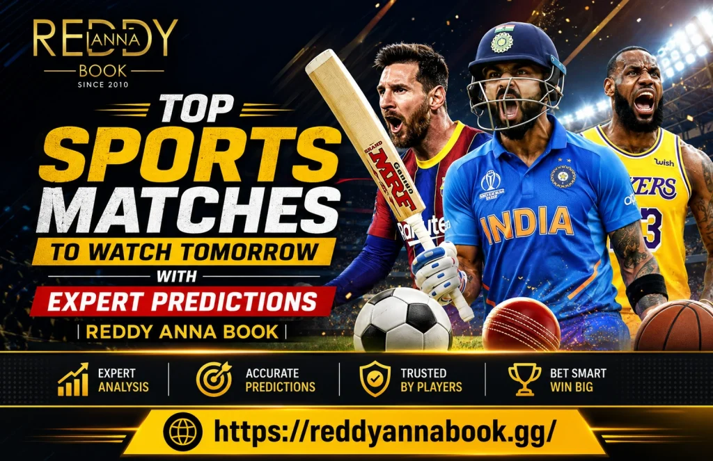 Top Sports Matches to Watch Tomorrow