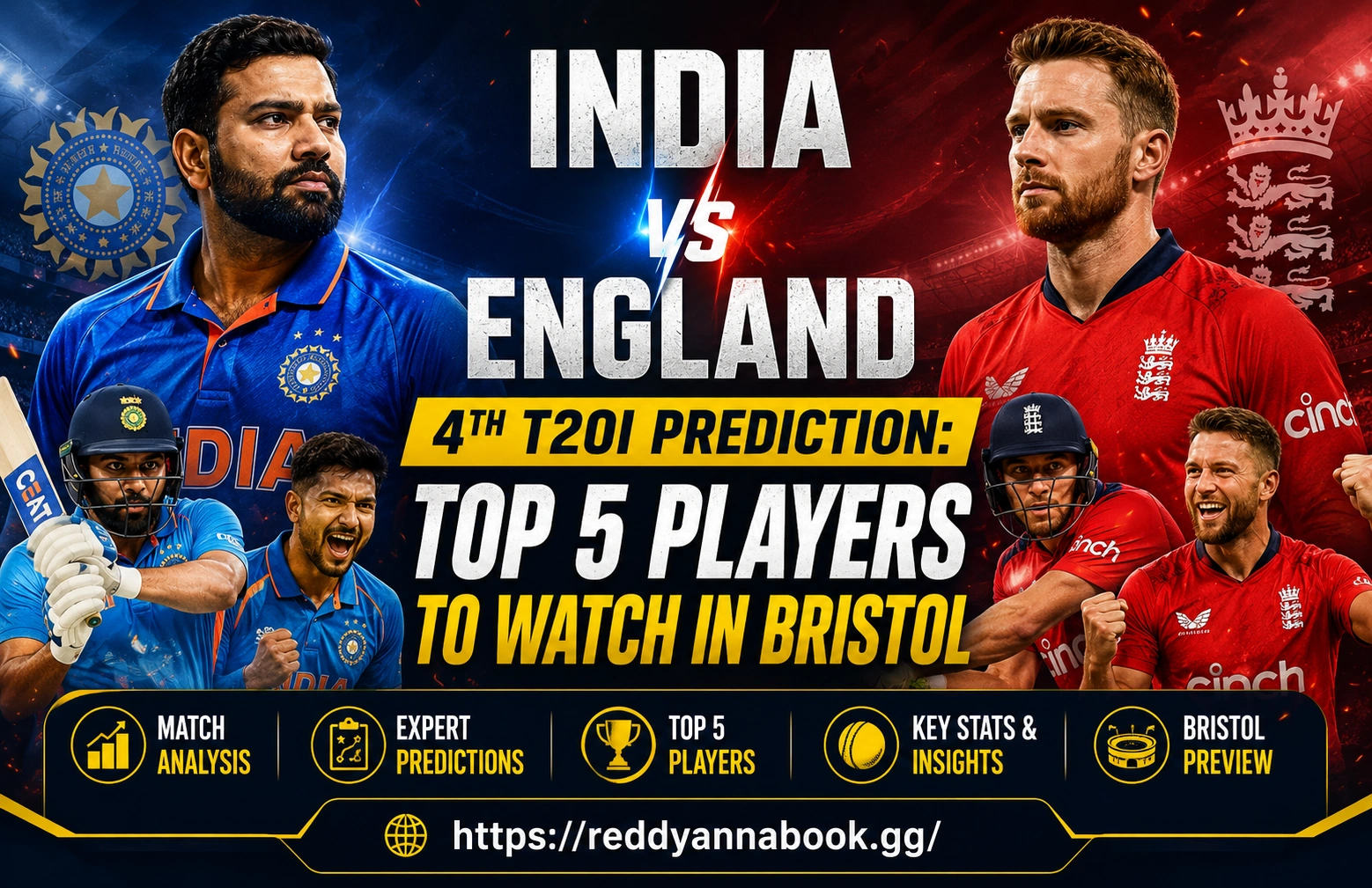 India vs England 4th T20I Prediction